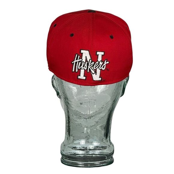 1 Apparel Mens Red Nebraska Huskers Football Trucker Hat Size Small - Picture 4 of 6